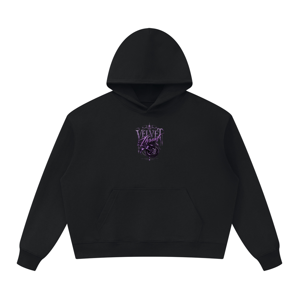 VELVET THREAT HOODIE — JANE DOE CAPSULE