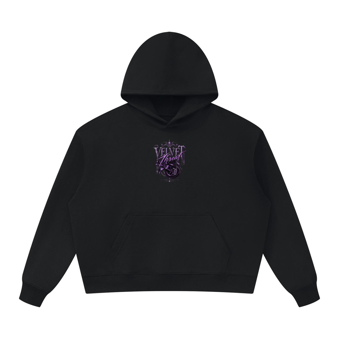 VELVET THREAT HOODIE — JANE DOE CAPSULE