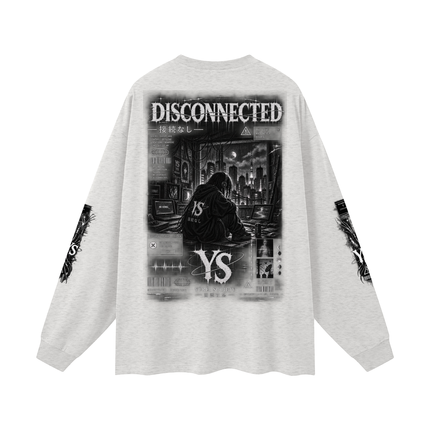 DISCONNECTED OVERSIZED LONG SLEEVE — OUTSIDER COLLECTION