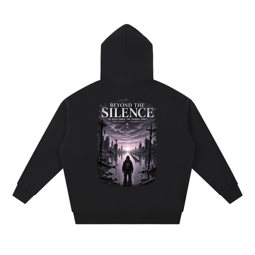 BEYOND THE SILENCE OVERSIZED HOODIE — OUTSIDER COLLECTION