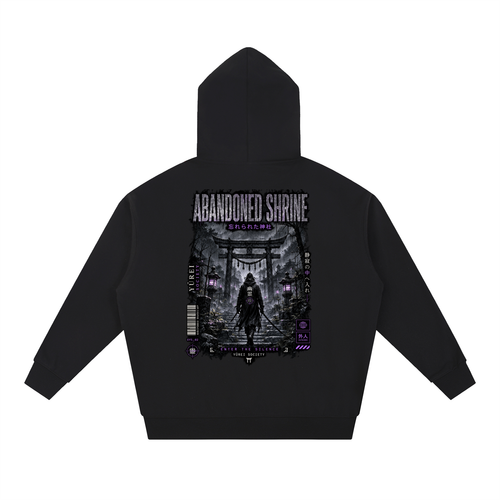 ABANDONED SHRINE OVERSIZED HOODIE — OUTSIDER COLLECTION