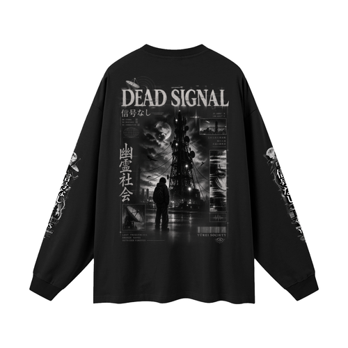 DEAD SIGNAL OVERSIZED LONG SLEEVE — OUTSIDER COLLECTION