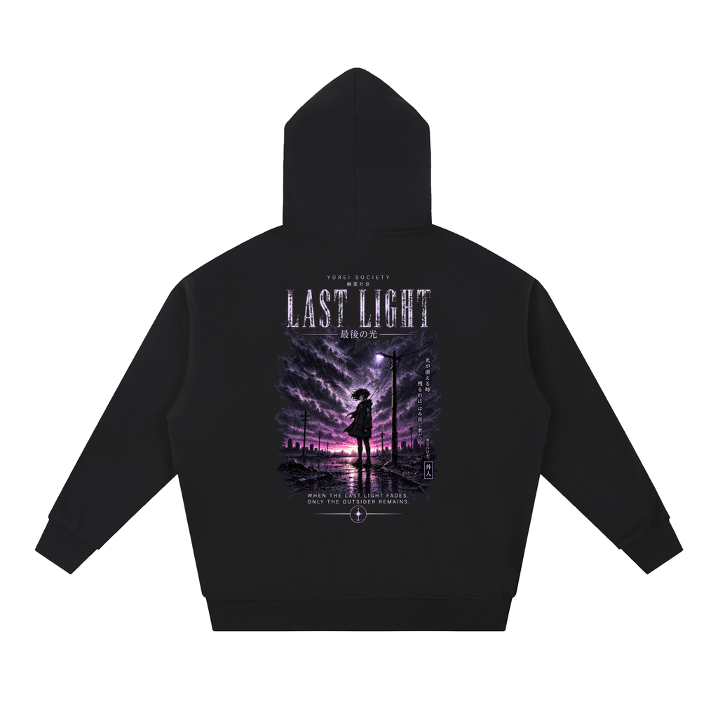 LAST LIGHT OVERSIZED HOODIE — OUTSIDER COLLECTION