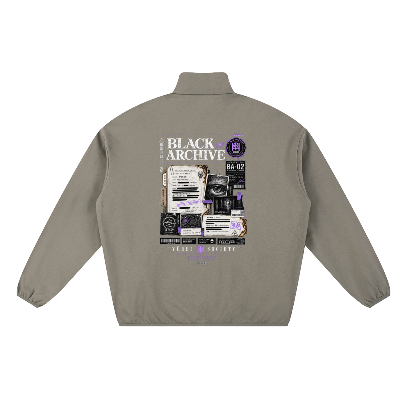 BLACK ARCHIVE JACKET — OUTSIDER COLLECTION