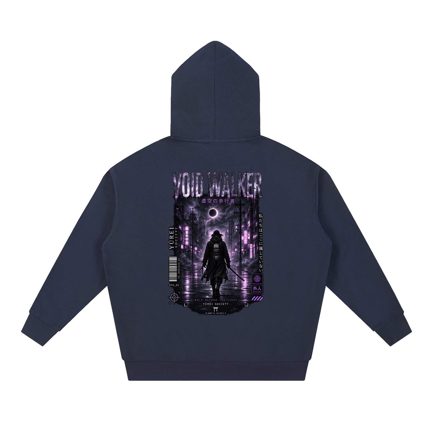 VOID WALKER OVERSIZED HOODIE — OUTSIDER COLLECTION