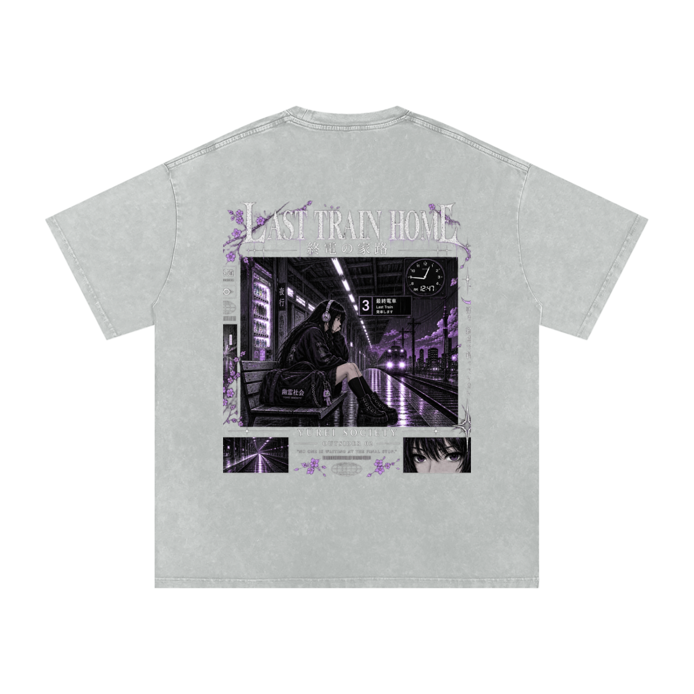 LAST TRAIN HOME TEE — OUTSIDER COLLECTION