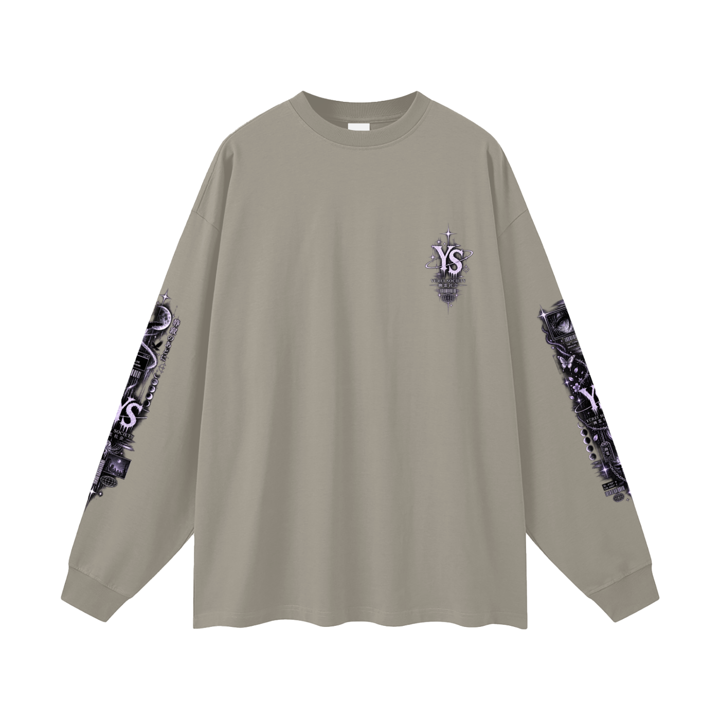 AFTER THE STATIC OVERSIZED LONG SLEEVE — OUTSIDER COLLECTION