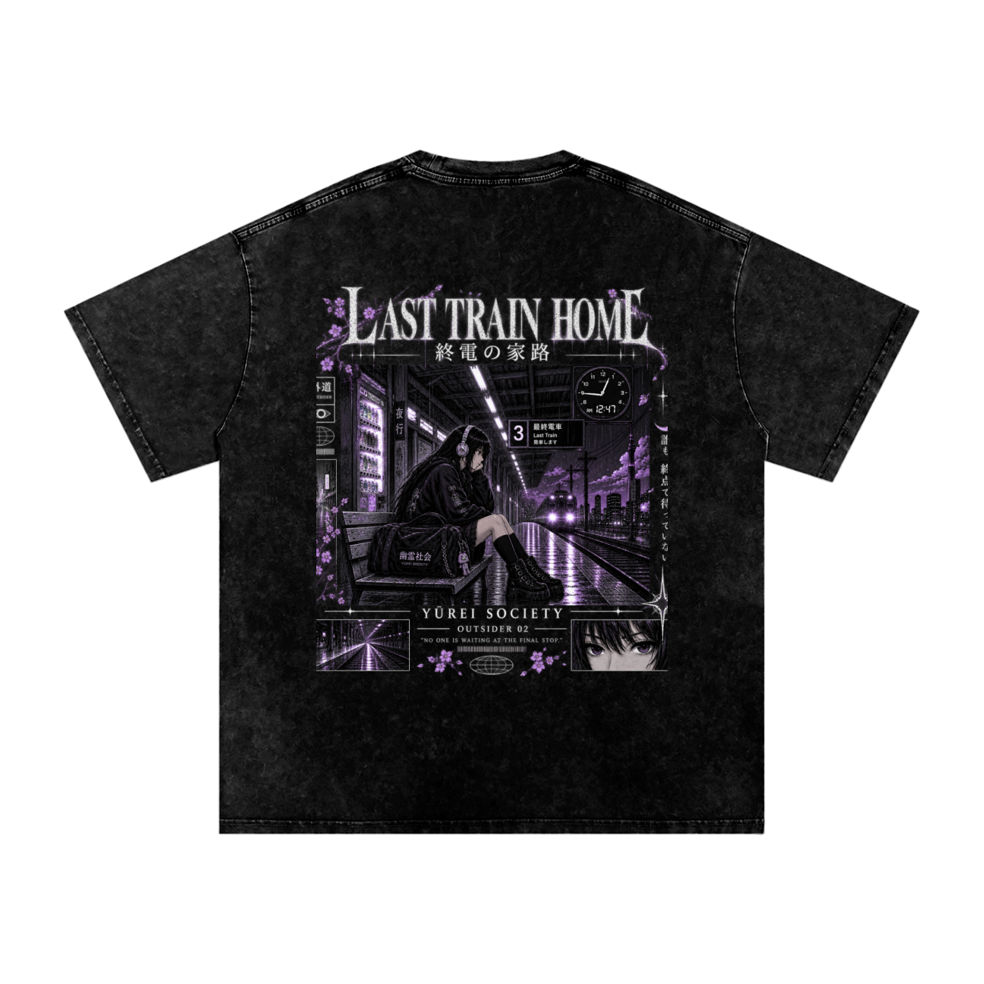 LAST TRAIN HOME TEE — OUTSIDER COLLECTION