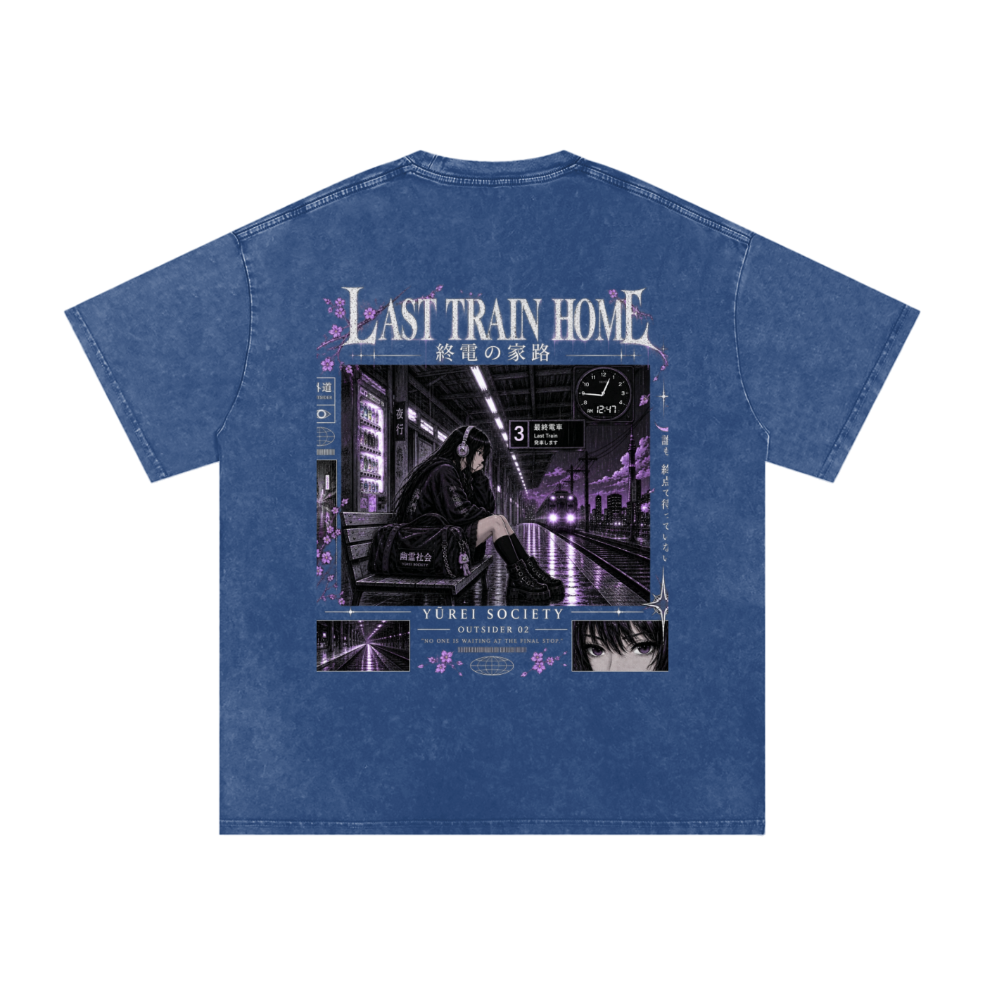 LAST TRAIN HOME TEE — OUTSIDER COLLECTION