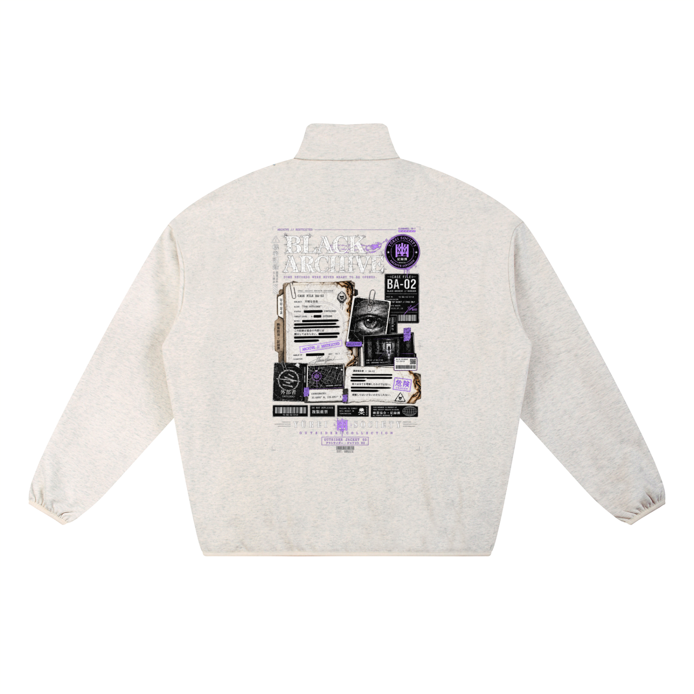 BLACK ARCHIVE JACKET — OUTSIDER COLLECTION