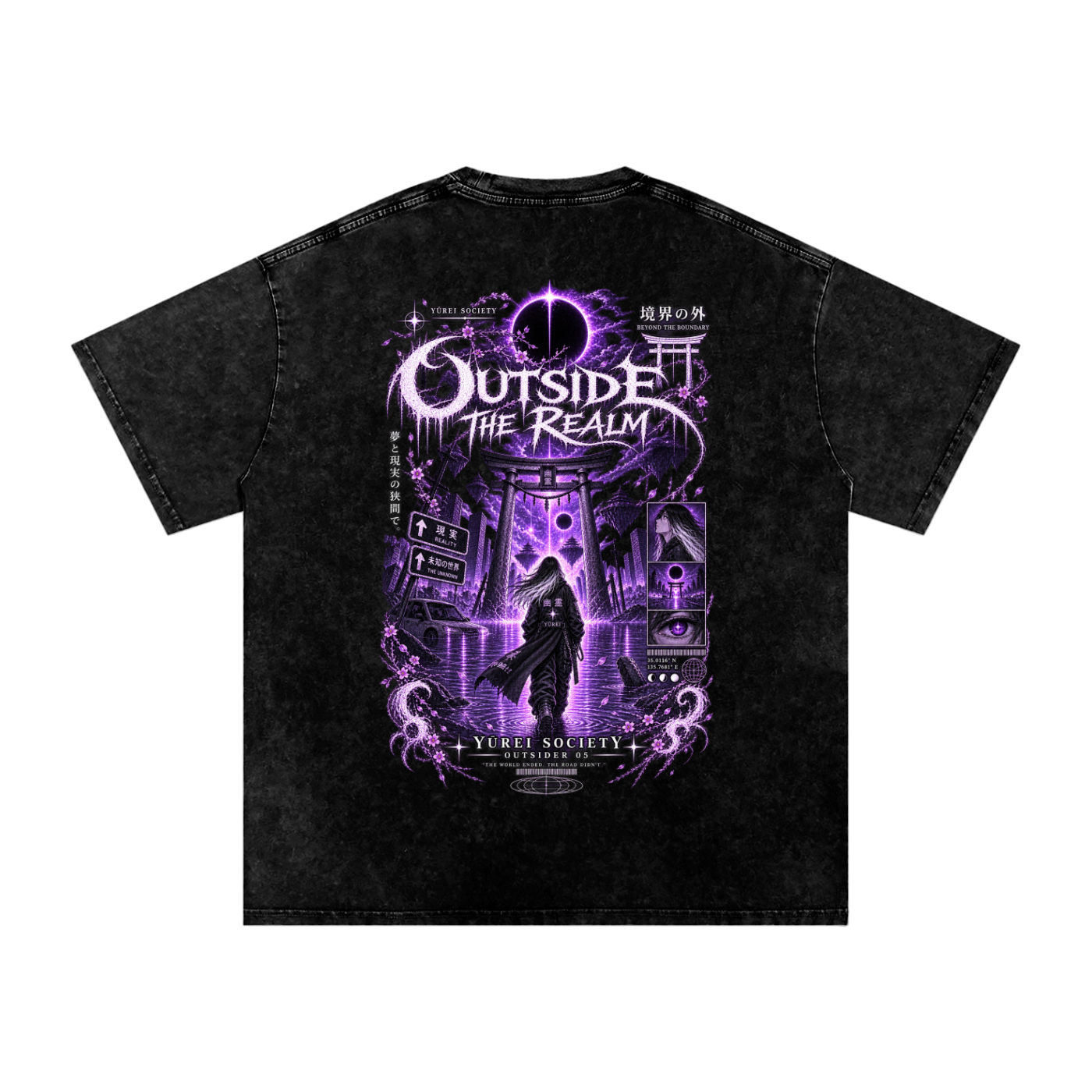OUTSIDE THE REALM TEE — OUTSIDER COLLECTION